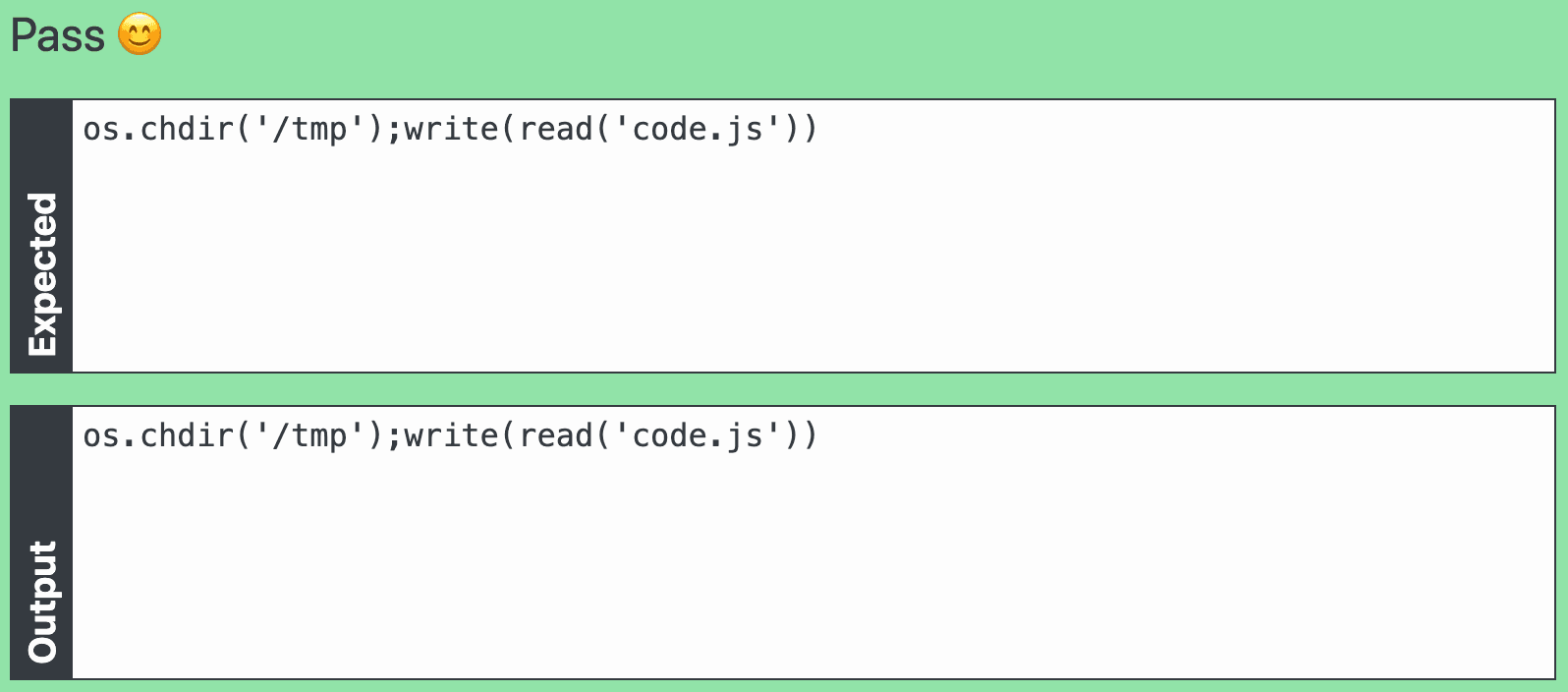 Learning more about the code-golf.io filesystem
