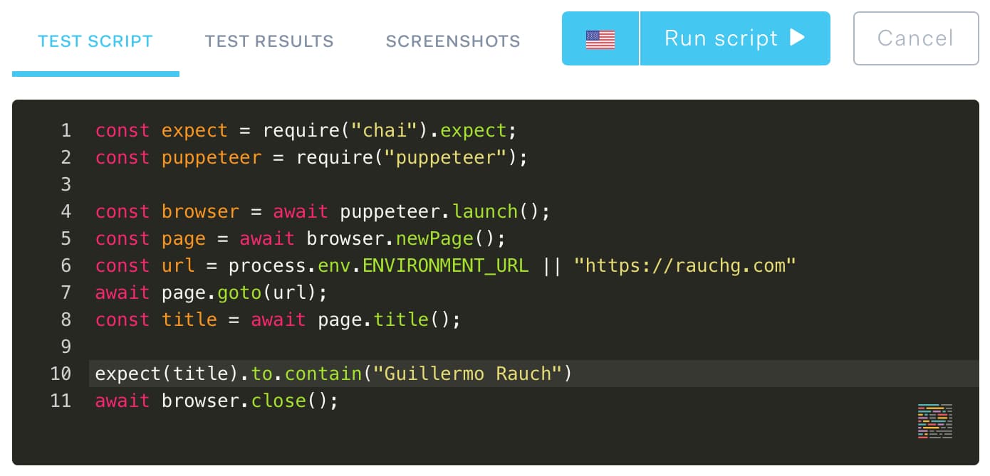 The ENVIRONMENT_URL env variable will be populated with each preview deploy URL